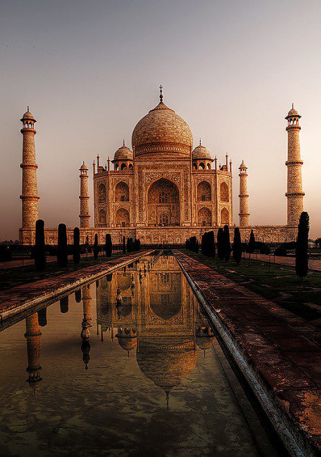 Dawn at the Taj Mahal