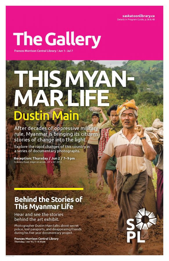 This Myanmar Life gallery poster