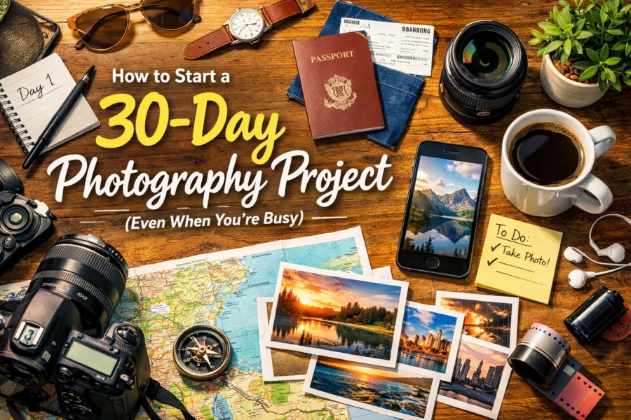 How to Start a 30-Day Photography Project (Even When You're Busy)