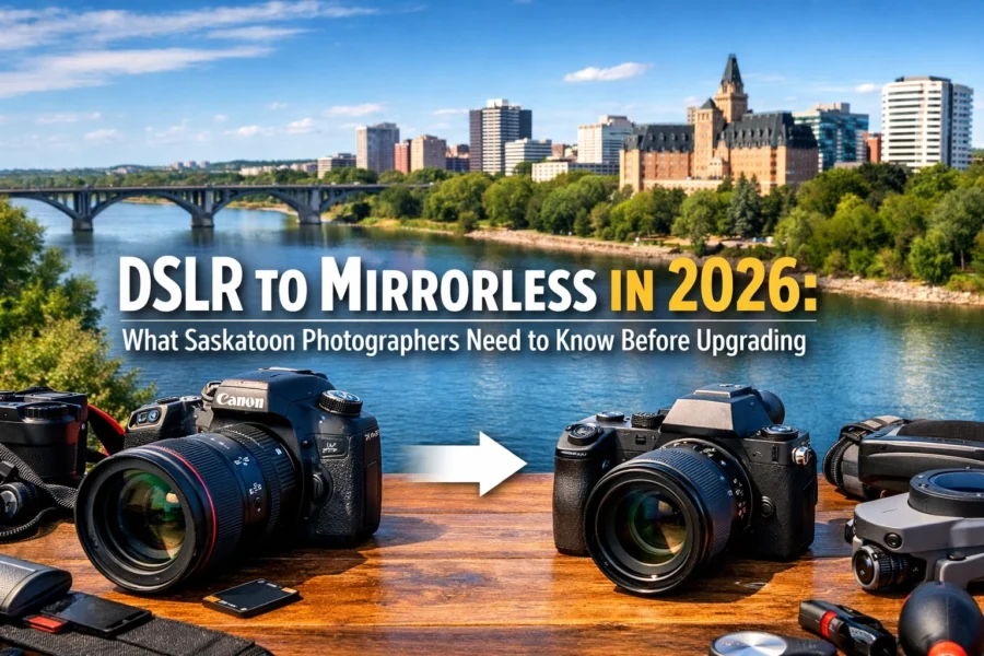 DSLR to Mirrorless in 2026: What Saskatoon Photographers Need to Know Before Upgrading